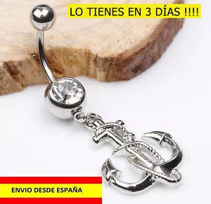 PIERCING DE ANCLA ROCK PUNK FASHION URBAN OMBLIGO POSMO HIPPIE VINTAGE - Imagen 1 de 1
