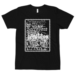NECROVORE - CLUB OASIS T-Shirt II / Celtic Frost, Mayhem, Possessed, Absu - Picture 1 of 2