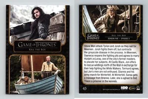 Kill The Boy #45 Game Of Thrones Complete Series 2020 Rittenhouse Card - Picture 1 of 1