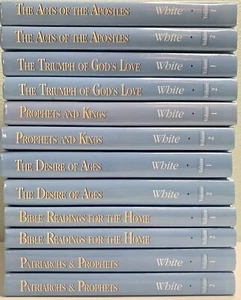 Lot of 12 ELLEN G WHITE Complete 12 Vol Set Conflict of the Ages HC Bible Refere - Picture 1 of 1