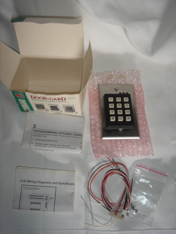 International Electronic Inc (IEI) DoorGard 212i Series Access Control Keypad - Image 1 of 4