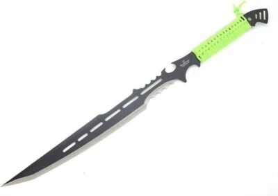 Espada Ninja 19" Ojo de Serpiente Táctica Dos Tonos Acabado de Color Diseño Fantasía WF 1212 Foto 1 de 4