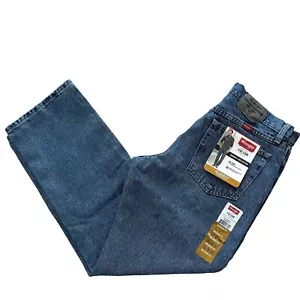 NWT Wrangler Men's Five Star Premium Denim Relaxed Fit Jeans in Vintage All Size - Picture 1 of 19