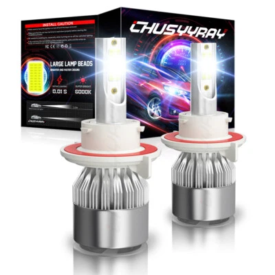 Светодиодная лампа фары H13 9008 для Nissan NV1500 NV2500 NV3500 2012-2020 дальний/ближний свет - Изображение 1 из 4