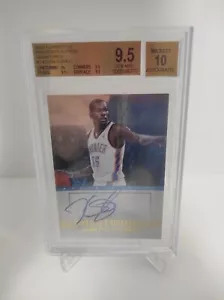 2012-13 Prestige Prestigious Pros Autograph - Kevin Durant BGS 9.5 GEM MINT 10 - Picture 1 of 6