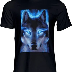 IMPRESIÓN DE CARA DE LOBO 3D, Unisex, Camisetas Gráficas Talla S-5XL, COLORES SURTIDOS S-5XL - Imagen 1 de 4
