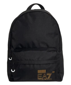 Emporio Armani EA7 zaino uomo 245081CC94026121 nero Black - Gold Logo media - Imagen 1 de 3