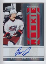 2011-12 PANINI CERTIFIED RYAN JOHANSEN RC AUTO JERSEY /499 Rookie Autograph Pred