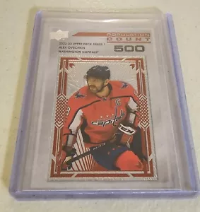 Cuenta de población de cubierta superior 2022-23 500 #PC2 Alex Ovechkin - Imagen 1 de 2