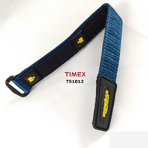 Timex Replacement Band T51012 Ironman Triathlon, Nylon Touch Fastener - 0 1/16in