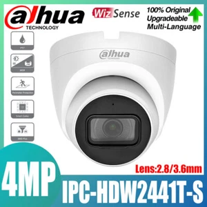 Dahua IPC-HDW2441T-S 4MP IP Camera POE IR Starlight Wizsense Built in MIC AI - Imagen 1 de 16