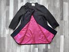 Kate Spade Classic Chic Kendall Bow Coat Jacket in Black | Size L