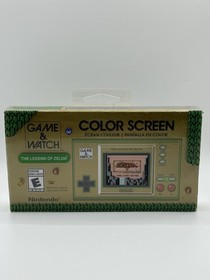 Nintendo Game and Watch: Legend of Zelda Color Screen Handheld 2021 Sealed B20