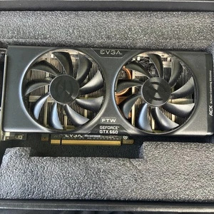 EVGA Nvidia GeForce GTX 660 FTW PCI-E video card - Picture 1 of 8
