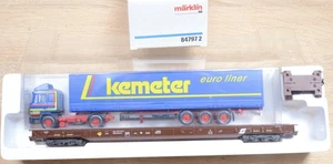 Märklin 847972 vagón de piso bajo cementerio carretera rodante de la ÖBB / ¡NUEVO! - Imagen 1 de 1