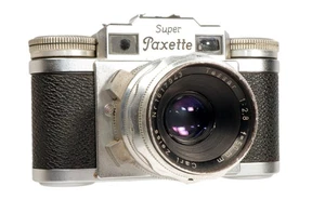 Braun Super Paxette 35mm Camera from 1950s, Working & Good Classic Camera + Case - Picture 1 of 7
