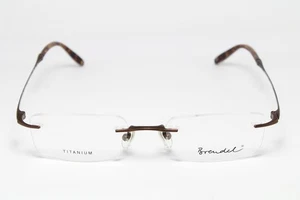 BRENDEL 908711 C61 Brille Eyeglasses Bril Randlos TITANIUM Rimless Gafas Braun - Picture 1 of 8