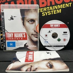 Tony Hawk's Project 8 W.Manual Playstation 3 PS3 PAL VGC TESTED FREE POSTAGE - Picture 1 of 12