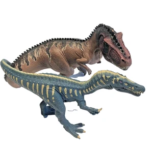 Schleich 2014 AM Limes 69 D-73527 Giganotosaurus & 2019 Baryonyx Dinosaur - Picture 1 of 14