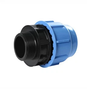 Raccordo dritto finale M per tubo polietilene - Foto 1 di 4