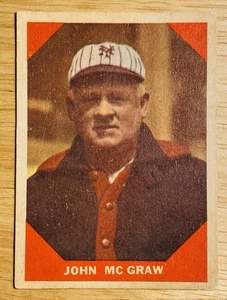 1960 Fleer Baseball Greats John McGraw #66 VG New York Giants - Picture 1 of 2