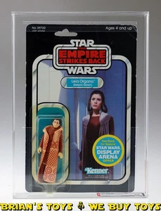 Vintage Kenner Star Wars Carded ESB 45 Back Leia (Bespin Gown) Action Figure ... - Picture 1 of 10