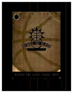 1993/94 UPPER DECK SPECIAL EDITION REDEMPTION BEHIND THE GLASS TRADE CARD CREASE - Picture 1 of 2