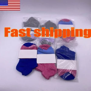 6 pares de calcetines tobilleros Bombas para mujer adulto tricolor lino gris 6 colores talla M - Imagen 1 de 4