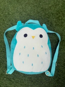 Squishmallows - Winston die Eule Rucksack Kinder Mädchen weiche Plüschtasche - Bild 1 von 5