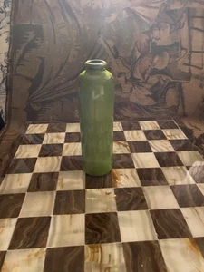Vintage Italian Art Green Pottery Bud vase MCM 6.5” - Picture 1 of 6
