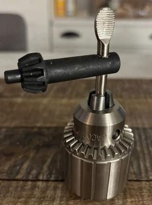 Emco Unimat Db200 Lathe M12x1 Drill Chuck 1/2 Capacity With K32 Key - Image 1 of 4