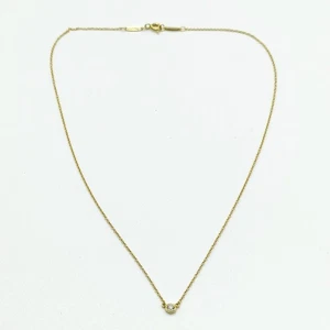 Tiffany and Co. Necklace By the yard Peretti Natural Diamond Gold 3564168 - Picture 1 of 11