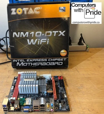 Placa madre Zotac NM10-DTX WiFi mini-DTX Foto 1 de 4
