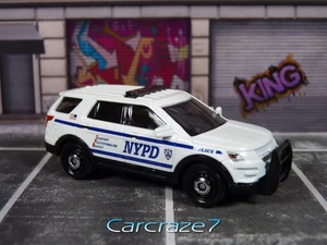 2022 Matchbox White '16 Ford Interceptor Utility NYPD Loose P2 - Picture 1 of 3