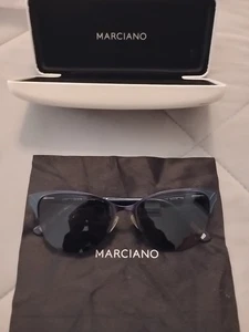 NUOVI OCCHIALI DA VISTA MARCIANO GM 0290-3 091 BLU SCURO MONTATURA AUTENTICA 52-16 - Foto 1 di 6