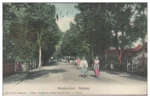 S5361/ Malang  Klodjen-Lor.  Indonesien Niederländisch-Indien AK 1910 - Bild 1 von 2