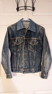 Chaqueta vaquera vintage Levis Big E tipo 3 Trucker años 60 70 talla S/M desgastada usada - Imagen 1 de 12