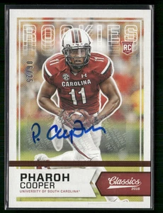 Pharoh Cooper 2018 Classics RC Auto 6/25 - Picture 1 of 2