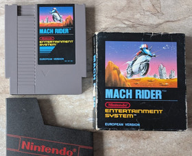 MACH RIDER - Small Box Nintendo NES Spiel Entertainment System