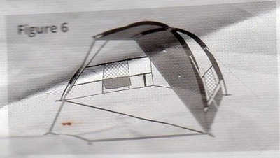 G4FREE Playa Patio Trasero Deportivo Cabaña Cubierta Refugio Tienda Protección Solar Foto 1 de 3