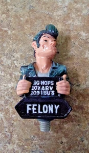 Prisma Brewery FELONY IPA Zapfhahn Griff Topper - Bild 1 von 4