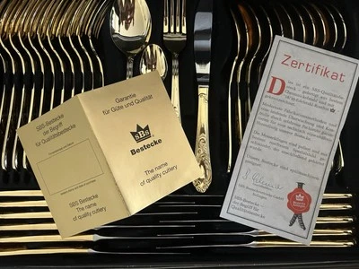 SBS Besteck 24 Karat Vergoldet  - Bild 1 von 4