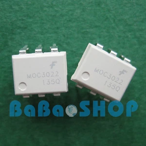 10pcs Nuevo MOC3022 3022 optoisoladores de fase aleatoria salida del controlador triac DIP-6 FSC - Imagen 1 de 1