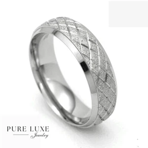 Herren Edelstahl Bandringe 8-13 hochglanzpoliert Box, - Bild 1 von 3