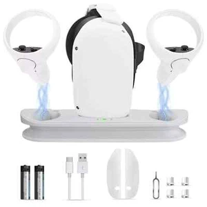 VR Charging Dock for Oculus Quest 2/Meta Quest 2, VR Headset Charging Stand f... - Picture 1 of 2