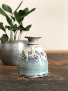 Vintage PAUL ANTHONY Stoneware ARTISAN Studio POTTERY Candle Holder MODERNIST - Picture 1 of 10