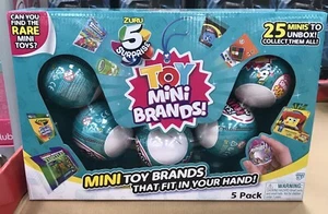 Zuru 5 Surprise Toy Serie Mini Marken Ballkapsel - 5er-Pack - Jetzt versandt - Bild 1 von 2