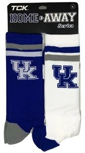 Kentucky Wildcats 2 Pack Home & Away Crew Cut Socks - Large - Picture 1 of 3
