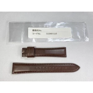 GRAND SEIKO Genuine Brown Leather Band 19mm C03W012J0 for SBGW269G / 9S64-00A0 - Picture 1 of 5