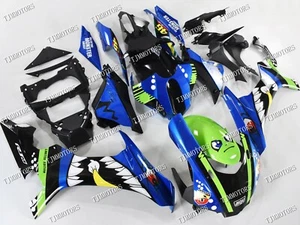 Fit for 2015-2019 YZF R1 Blue Shark ABS Injection Mold Bodywork Fairing Kit Cone - Picture 1 of 10